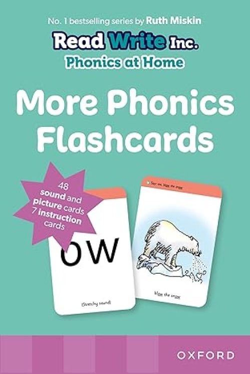 More Phonics Flashcards (Read Write Inc. Home) Cards – 3 Jan. 2008